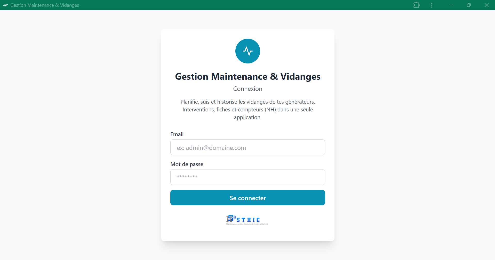 Capture web — Gestion Maintenances et Vidanges Générateurs (1)